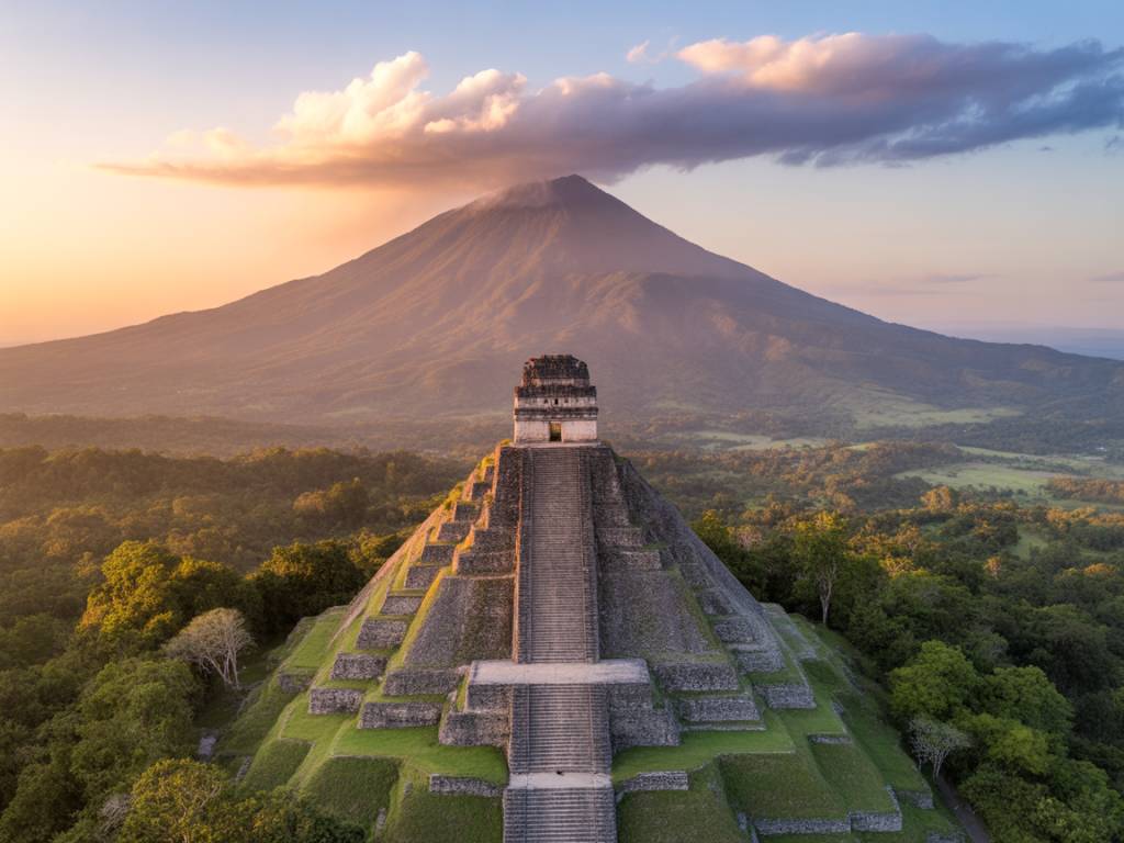 Circuit voyage Guatemala : entre volcans enflammés et cités mayas perdues