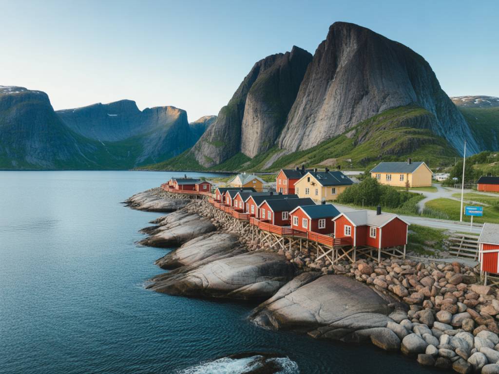 Circuit voyage Norvège : fjords dramatiques et cabanes rouges