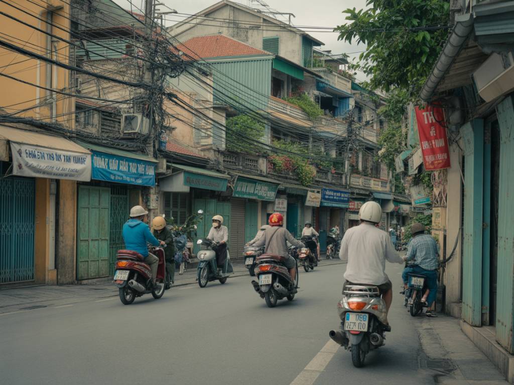 Circuit voyage Vietnam : rizières en escaliers, pho fumant et scooters fous