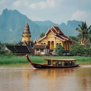 Circuit voyage Laos : douceur de vivre, slow boat et temples dorés