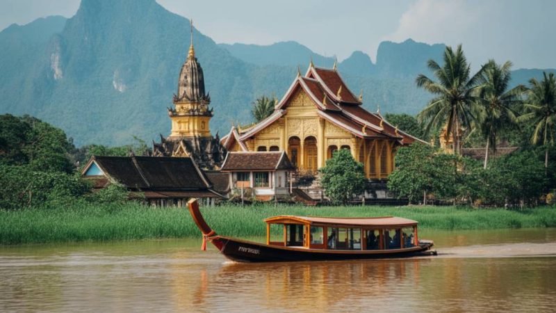 Circuit voyage Laos : douceur de vivre, slow boat et temples dorés