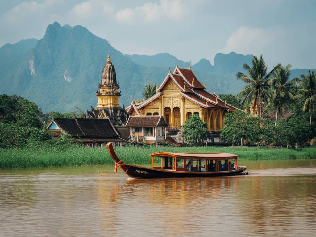 Circuit voyage Laos : douceur de vivre, slow boat et temples dorés