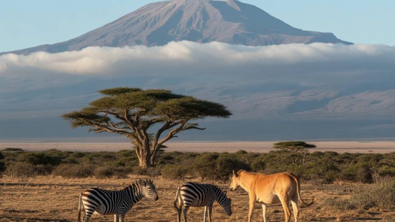 Circuit voyage Tanzanie : grandes étendues, savane et pic du Kilimandjaro