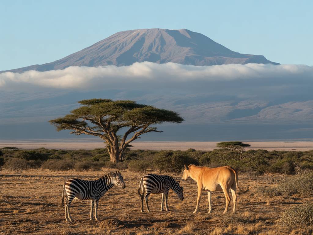 Circuit voyage Tanzanie : grandes étendues, savane et pic du Kilimandjaro