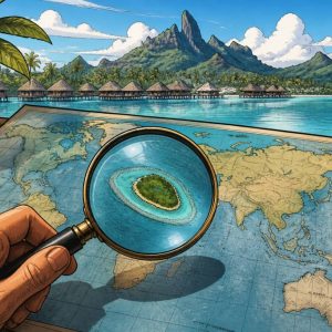 Bora bora sur la carte du monde : où se situe ce petit paradis ?