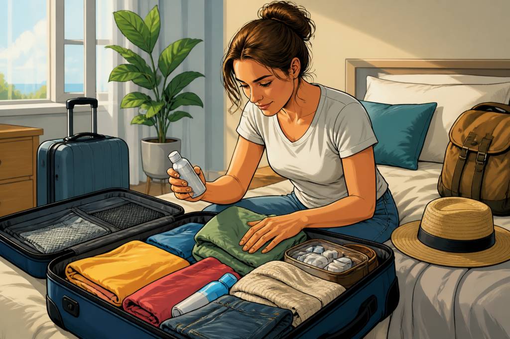A ne pas oublier dans sa valise : la checklist essentielle avant de partir en voyage