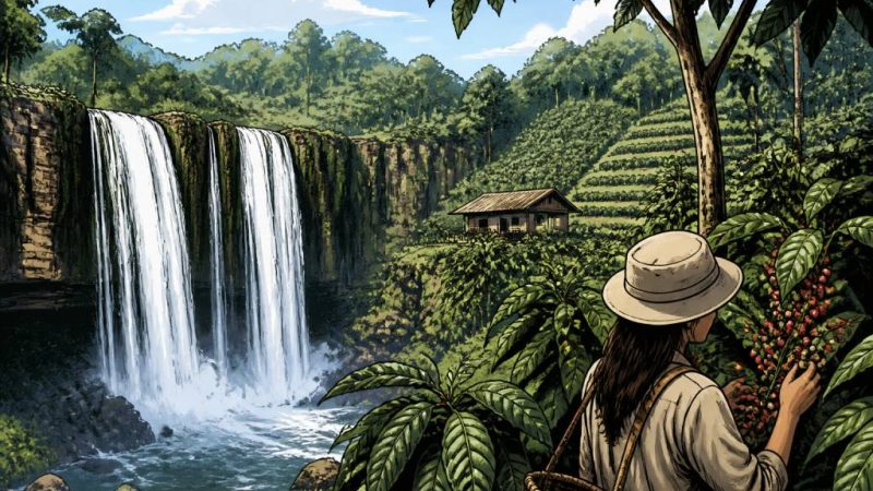 Boloven laos : itinéraire, cascades et plantations de café à ne pas manquer