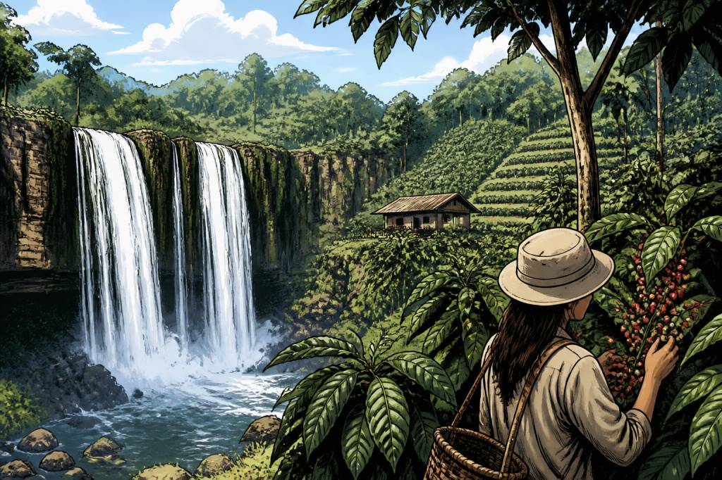 Boloven laos : itinéraire, cascades et plantations de café à ne pas manquer