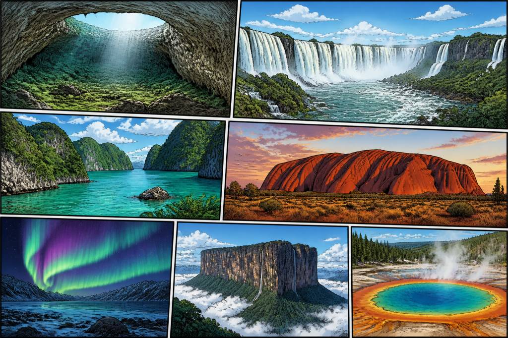 7 merveilles du monde naturelles à découvrir lors de votre prochain voyage