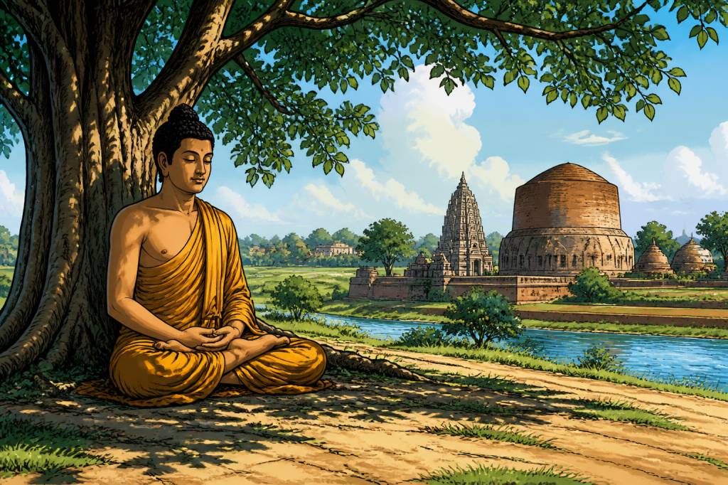 Bouddha en Inde : sur les traces du sage à travers les lieux incontournables