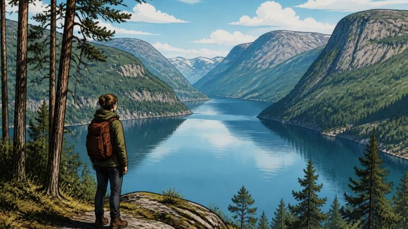 Finlande fjord : itinéraire nature entre lacs, forêts et paysages sauvages