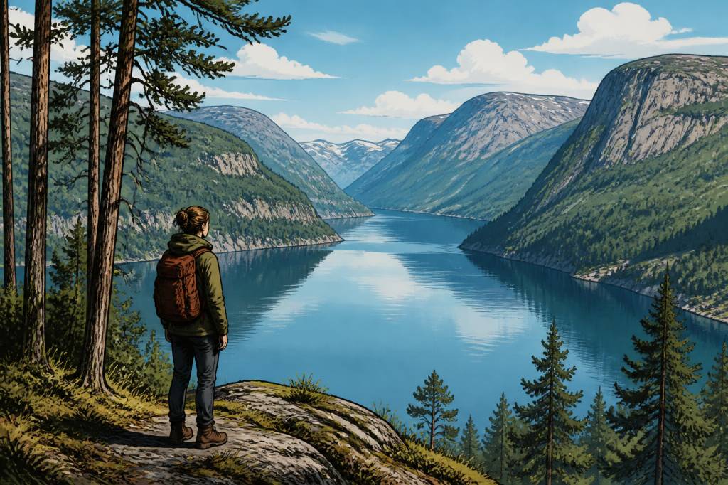 Finlande fjord : itinéraire nature entre lacs, forêts et paysages sauvages