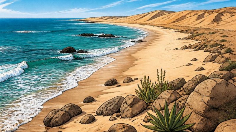 Namibie plage paradisiaque : les plus beaux trésors côtiers à découvrir