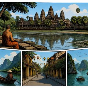 Cambodge Laos Vietnam : itinéraire incontournable pour un voyage en Asie du Sud-Est