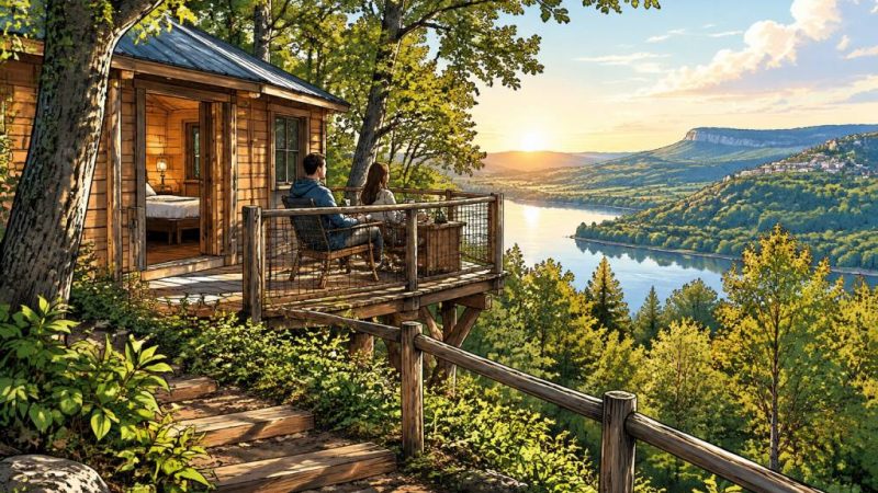 Cabane Saint Julien : une escapade nature au cœur d’un paysage enchanteur