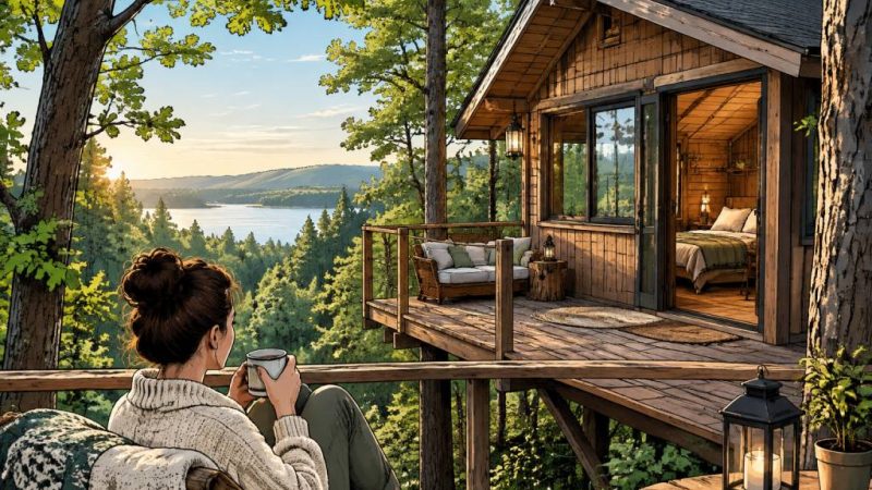 Cabane dans les bois : mon escapade nature au cœur d’un refuge enchanté