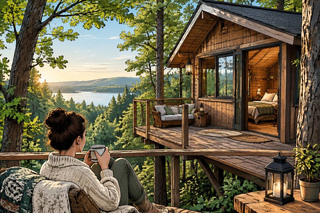 Cabane dans les bois : mon escapade nature au cœur d’un refuge enchanté