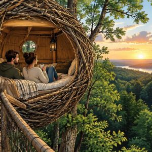 Nid perché : notre escapade insolite au cœur des arbres