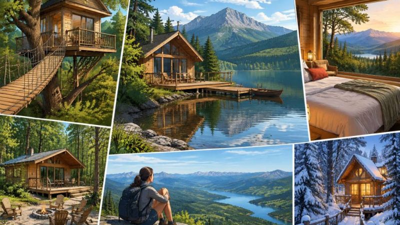 Location cabane : les plus beaux endroits pour une escapade nature inoubliable