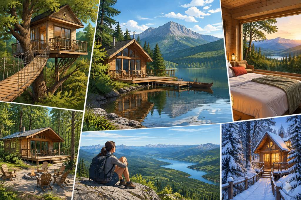 Location cabane : les plus beaux endroits pour une escapade nature inoubliable