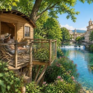 Cabane à l’Isle-sur-la-Sorgue : une escapade insolite au cœur du Vaucluse