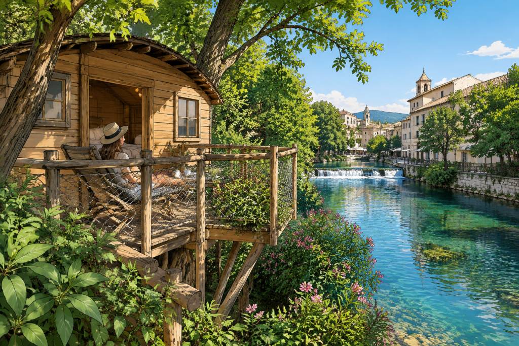 Cabane à l’Isle-sur-la-Sorgue : une escapade insolite au cœur du Vaucluse