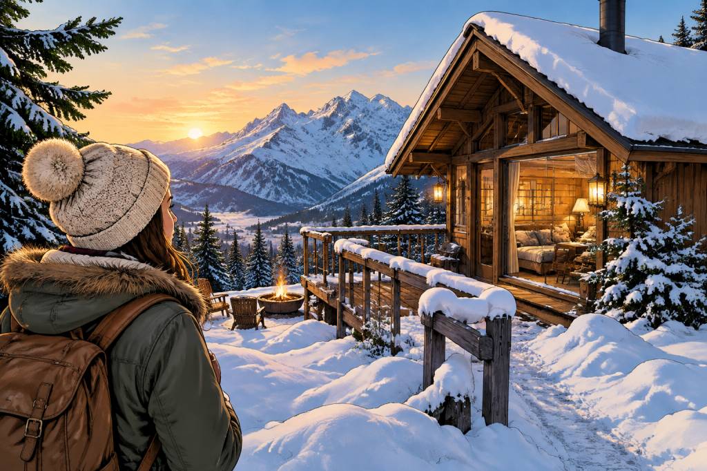 Cabane dans la neige : mon escapade féerique au cœur des montagnes