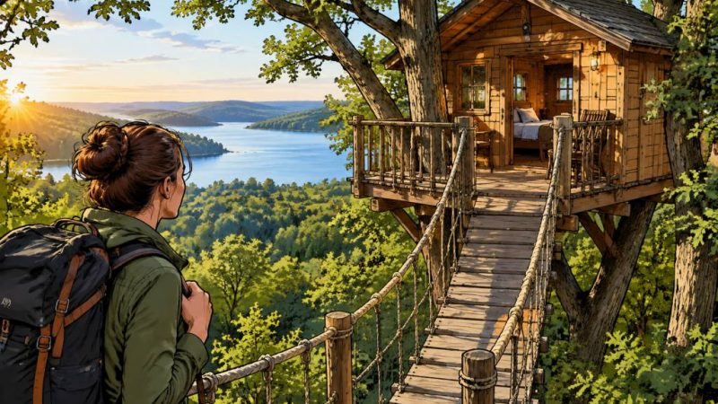 Cabane dans les arbres à proximité : mon guide pour une escapade nature inoubliable