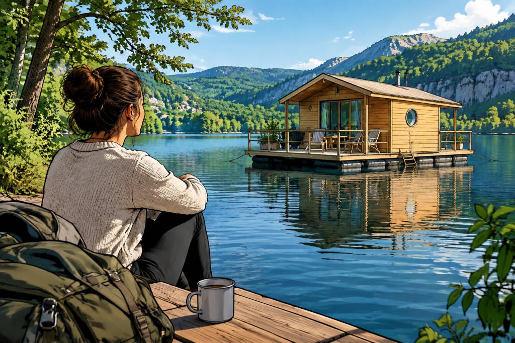 Cabane flottante : mon expérience insolite au cœur de la nature
