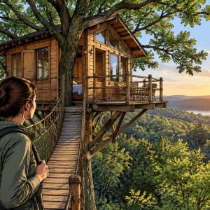 Maison dans l’arbre : mon expérience insolite au cœur de la nature
