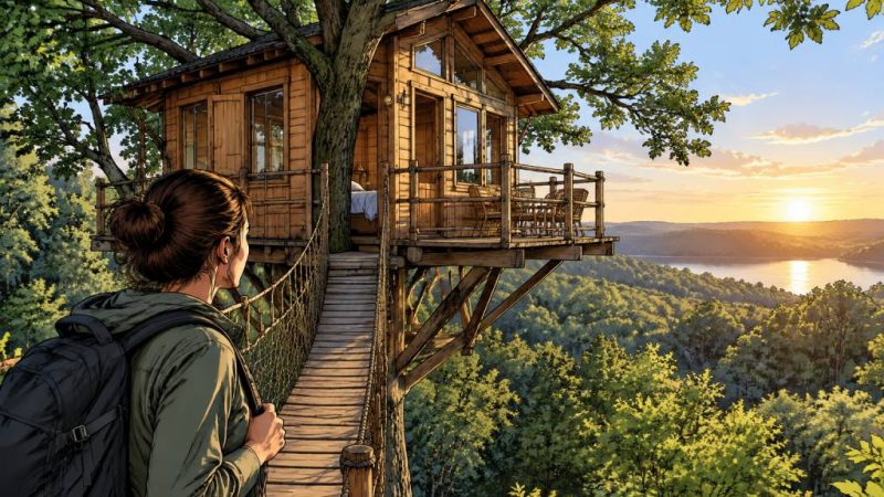 Maison dans l’arbre : mon expérience insolite au cœur de la nature