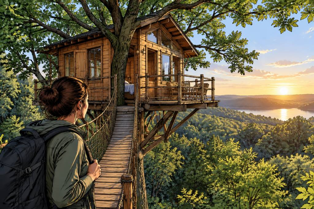 Maison dans l’arbre : mon expérience insolite au cœur de la nature