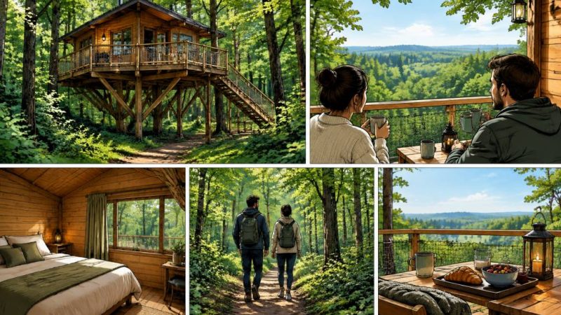 Cabane dans la foret : notre escapade insolite au cœur des bois