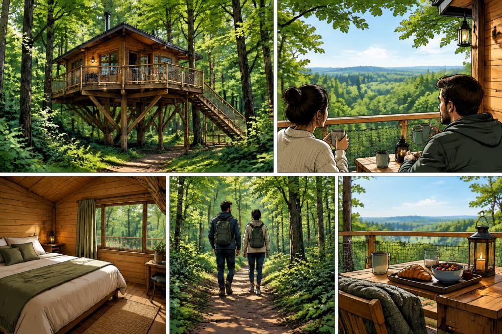 Cabane dans la foret : notre escapade insolite au cœur des bois