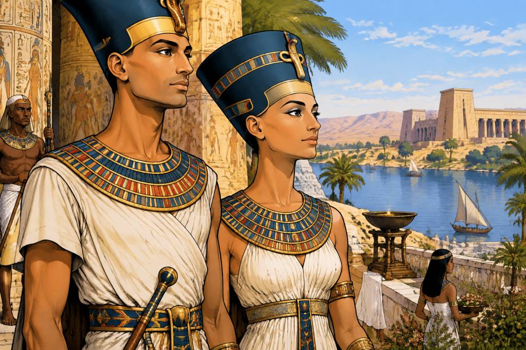 Akhenaton et Nefertiti : sur les traces du couple royal en Égypte