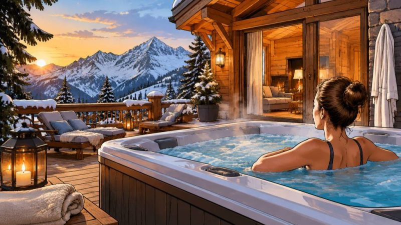 Chalets avec spa : les meilleures idées pour un séjour détente