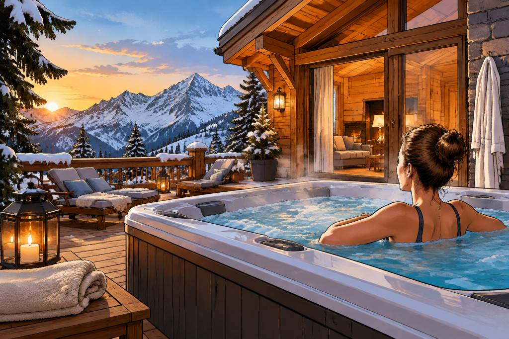 Chalets avec spa : les meilleures idées pour un séjour détente