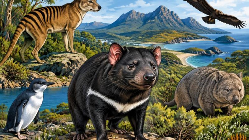 Animal de Tasmanie : où observer les espèces emblématiques de l’île ?