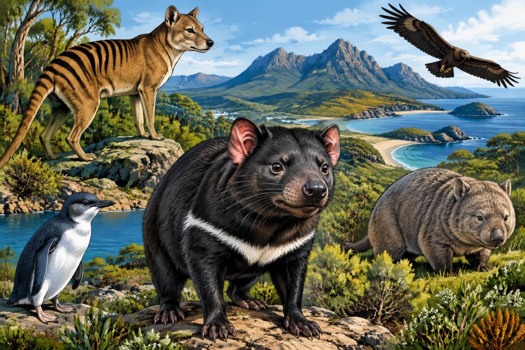Animal de Tasmanie : où observer les espèces emblématiques de l’île ?