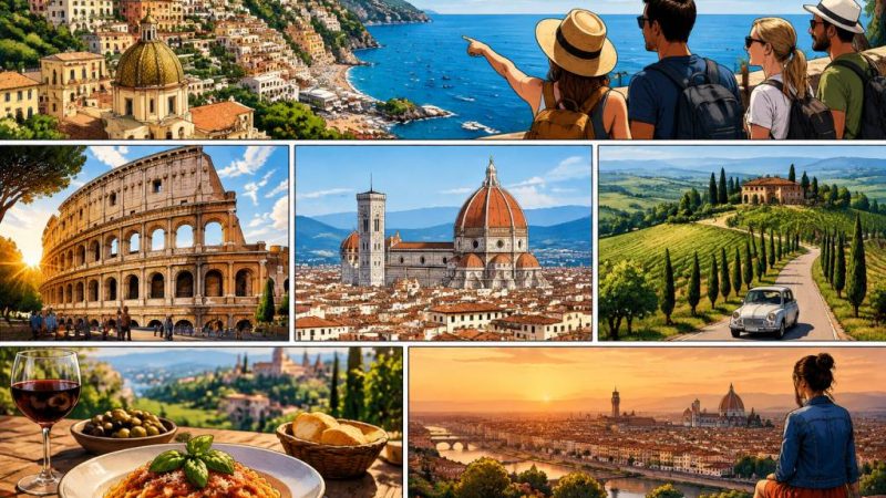 Circuit Italie petit groupe : itinéraire et coups de cœur pour un voyage inoubliable