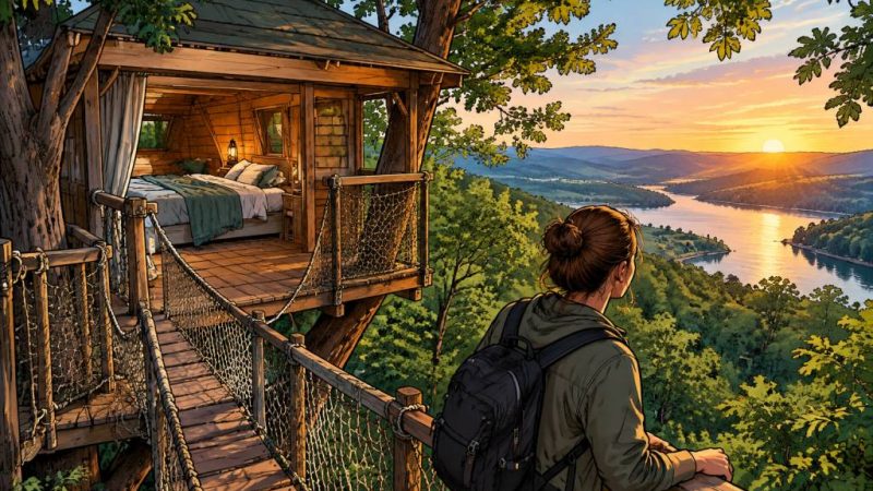 Camping dans les arbres : les meilleures adresses pour dormir au plus près de la nature