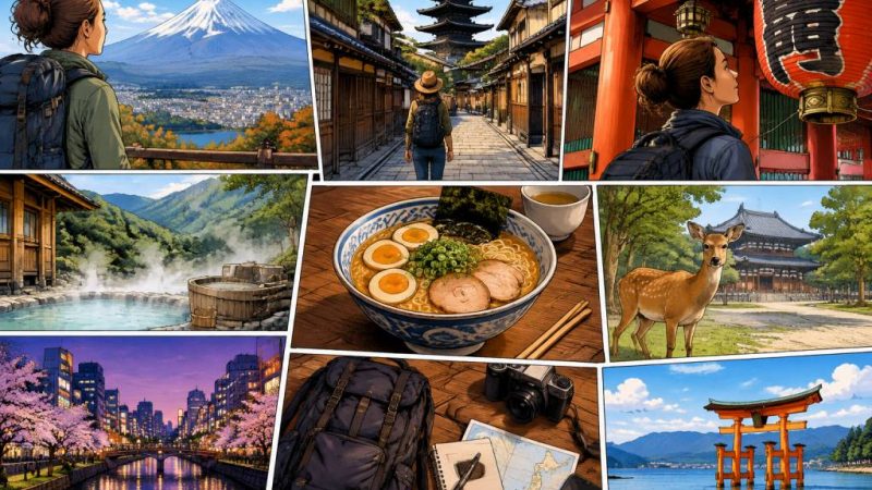 Japon nomade aventure : itinéraire et conseils pour découvrir le pays autrement