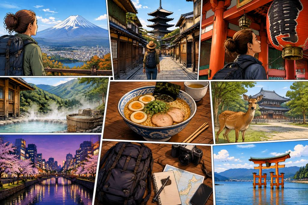 Japon nomade aventure : itinéraire et conseils pour découvrir le pays autrement