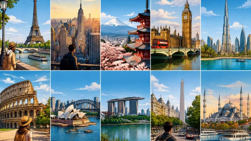 10 métropoles mondiales à découvrir lors de vos prochains voyages